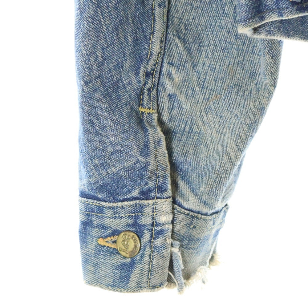 LEE(リー) 60s～70s VINTAGE 101J USA製 ボタン裏X ヴィンテージ デニムジャケット インディゴ