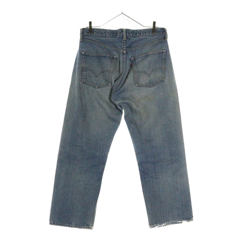 Levi's(リーバイス) 60s 501 BIG E 前期 ボタン裏刻印2 不均等V 足長R 平行ステッチ ボタンフライデニムパンツ インディゴ