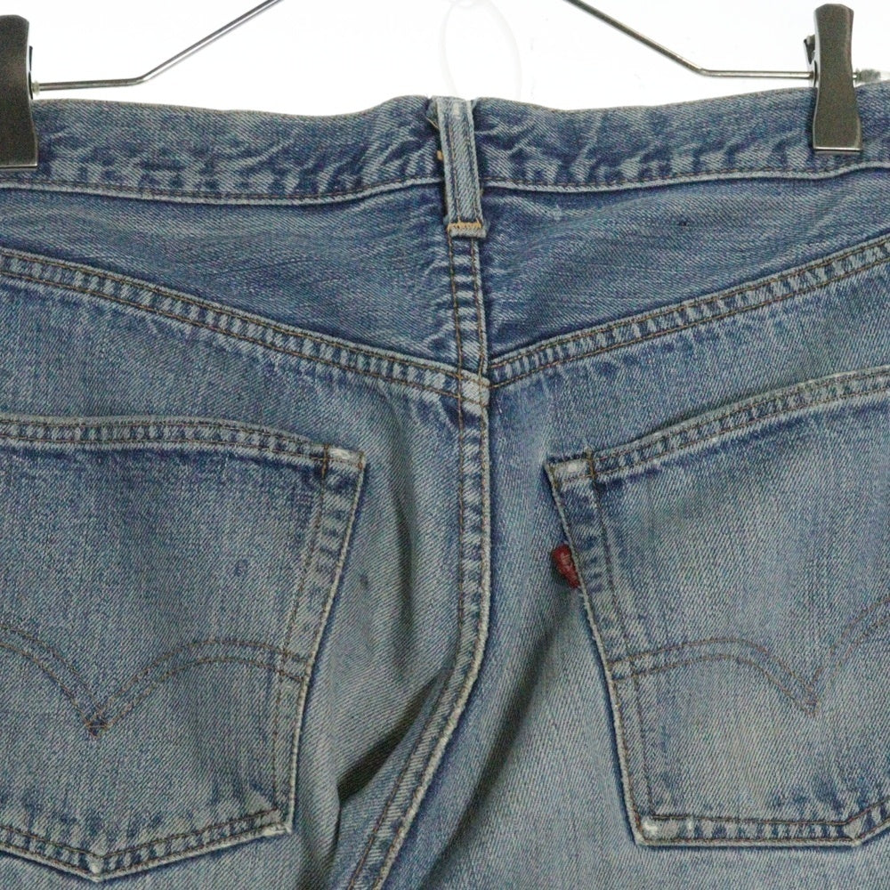 Levi's(リーバイス) 60s 501 BIG E 前期 ボタン裏刻印2 不均等V 足長R 平行ステッチ ボタンフライデニムパンツ インディゴ