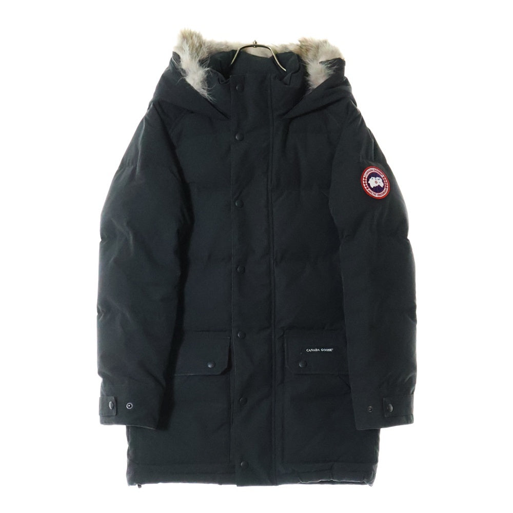 CANADA GOOSE(カナダグース) EMORY PARKA 2580MA エモリーパーカ ファー付きダウンジャケット アウター ブラック