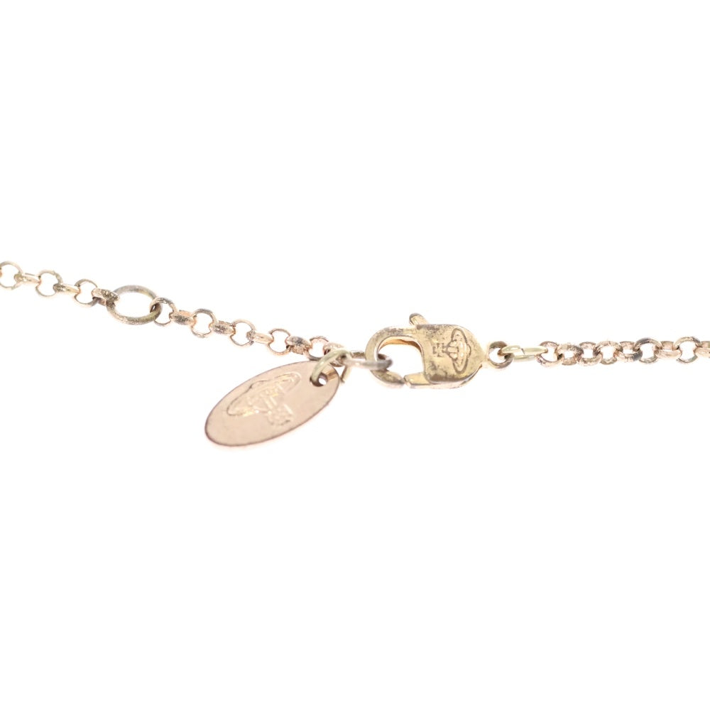 Vivienne Westwood(ヴィヴィアンウエストウッド) MINI BAS RELIEF ミニバスレリーフ オーブ ネックレス ゴールド