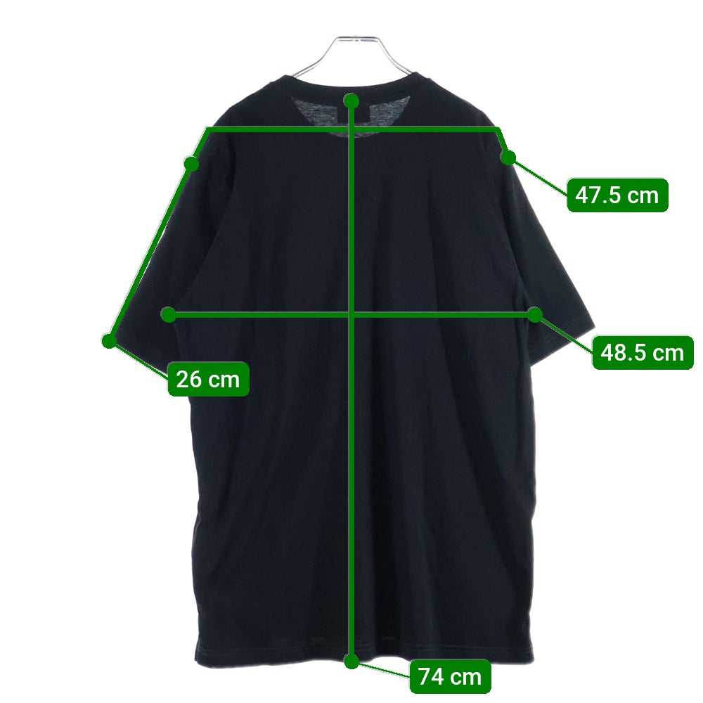 DIESEL(ディーゼル) フロントロゴ 半袖Tシャツ カットソー ブラック A132380QANW