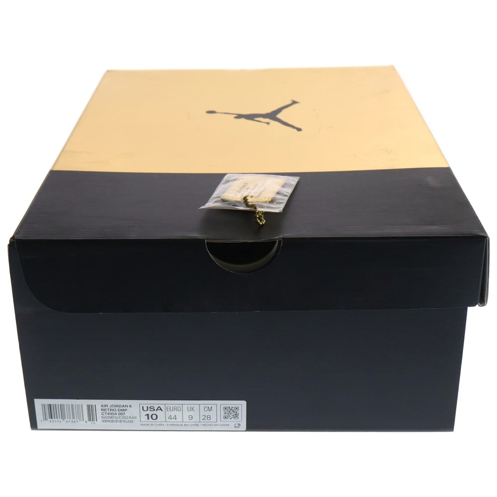 NIKE(ナイキ) Air Jordan 6 DMP エアジョーダン6 ハイカットスニーカー ゴールド/ブラック CT4954-007 US10/28.0cm