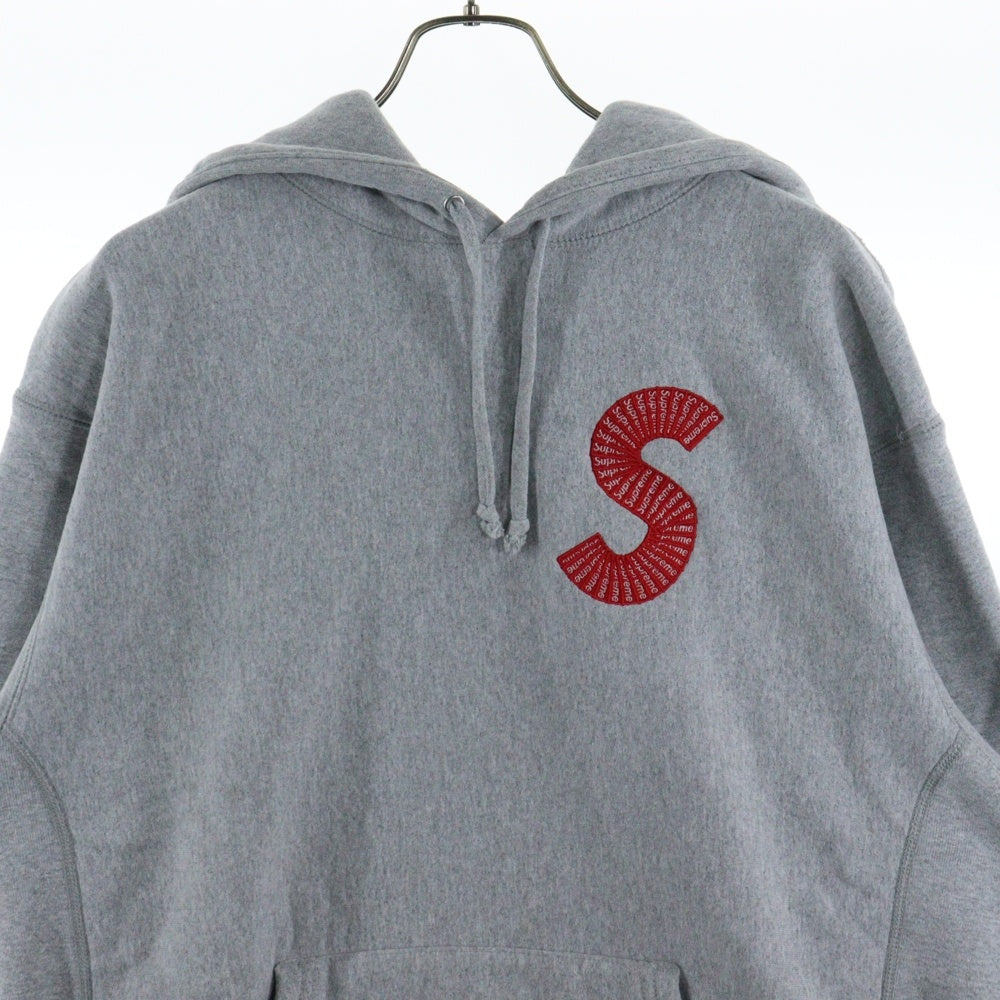 SUPREME(シュプリーム) 20AW S Logo Hooded Sweatshirt Sロゴ フーデッドスウェットシャツ スモールボックス プルオーバーパーカー グレー