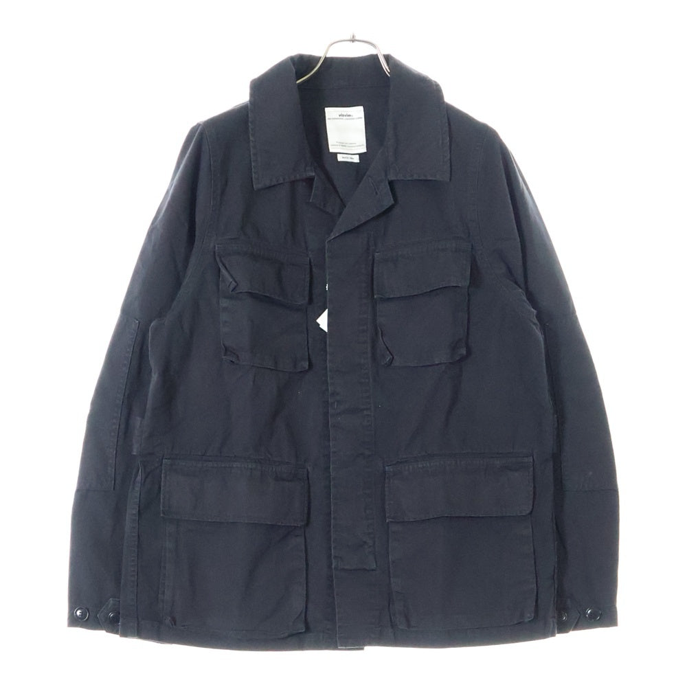 VISVIM(ヴィスヴィム) 18SS KILGORE JACKET キルゴア ミリタリージャケット ブラック 0118305013003