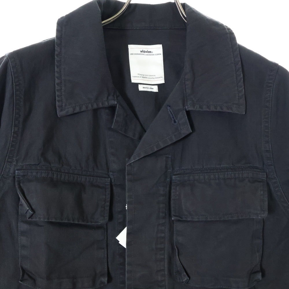 VISVIM(ヴィスヴィム) 18SS KILGORE JACKET キルゴア ミリタリージャケット ブラック 0118305013003