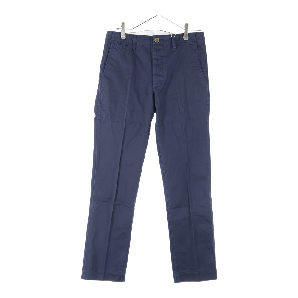 VISVIM(ヴィスヴィム) 15AW SLIM CHINO スリム チノ パンツ ネイビー 0115205008004