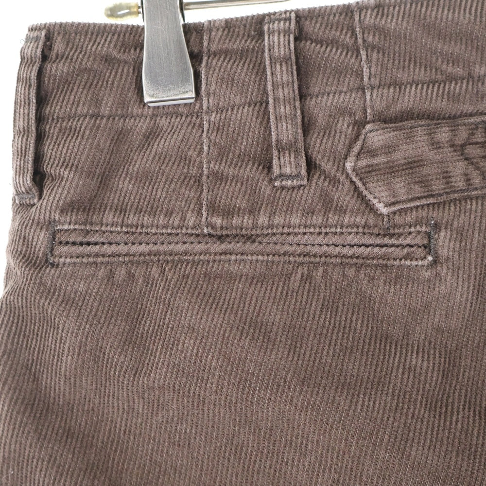 VISVIM(ヴィスヴィム) 14AW FLUXUS CORDS ストレート コーデュロイパンツ ブラウン 0114205008018