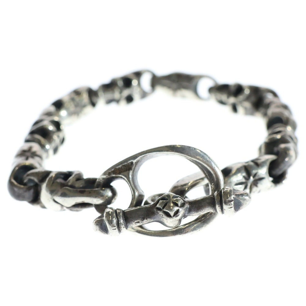 Bill Wall Leather/BWL(ビルウォールレザー) Baby Skull Mid Star Bracelet ベイビースカル ミッドスター ブレスレット シルバー