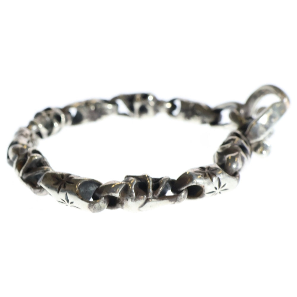 Bill Wall Leather/BWL(ビルウォールレザー) Baby Skull Mid Star Bracelet ベイビースカル ミッドスター ブレスレット シルバー