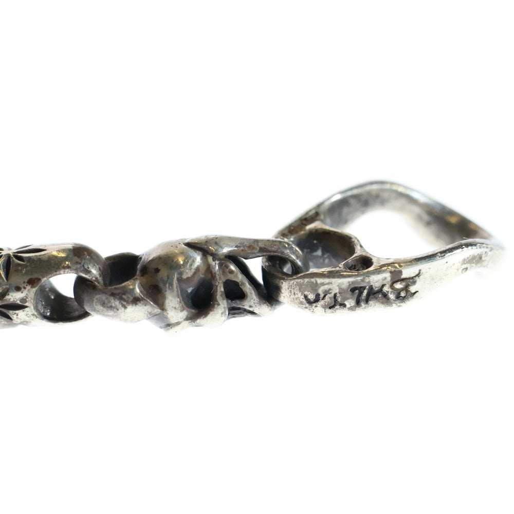 Bill Wall Leather/BWL(ビルウォールレザー) Baby Skull Mid Star Bracelet ベイビースカル ミッドスター ブレスレット シルバー