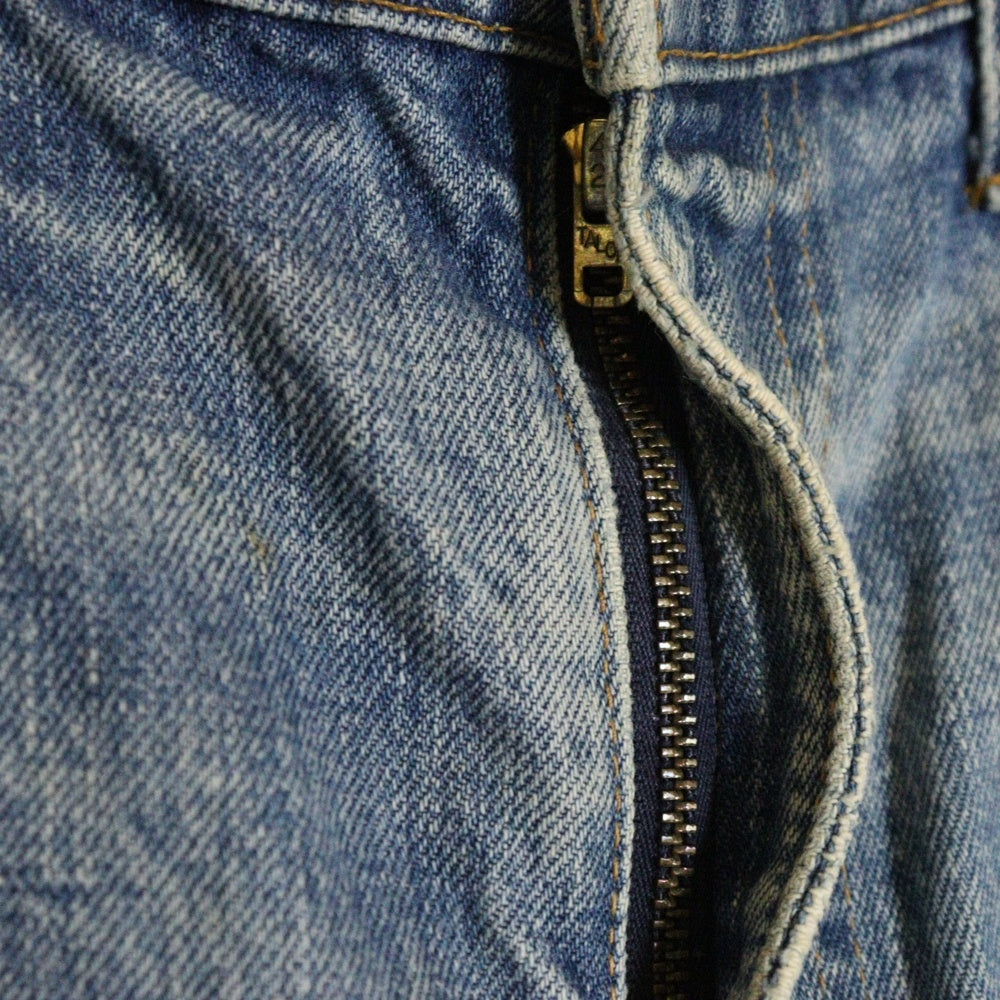 Levi's(リーバイス) 70s 505 66前期 ボタン裏刻印5 ジップフライ デニムパンツ 42TALON スモールe赤タブ インディゴ