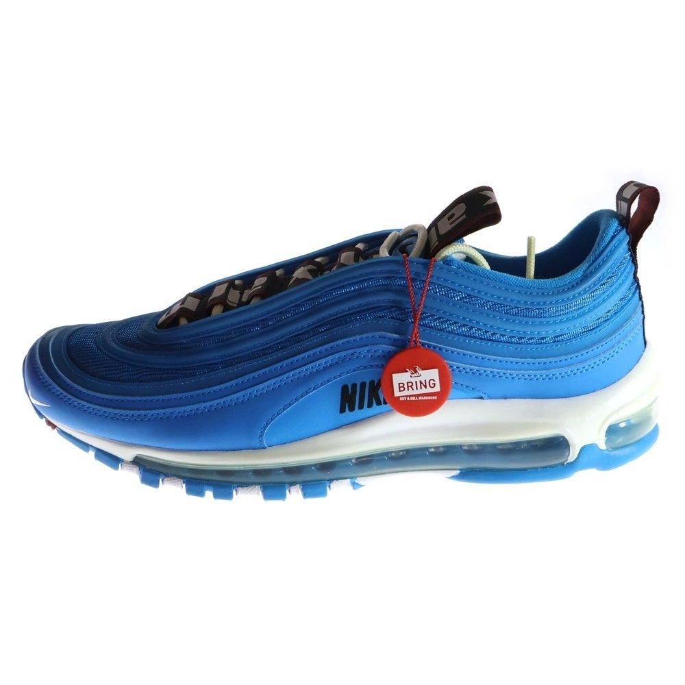 NIKE(ナイキ) AIR MAX 97 PREMIUM BLUE HERO 312834-401 エアマックス 97 プレミアムブルーヒーロー ローカットスニーカー ブルー/ホワイト US10/28.0cm