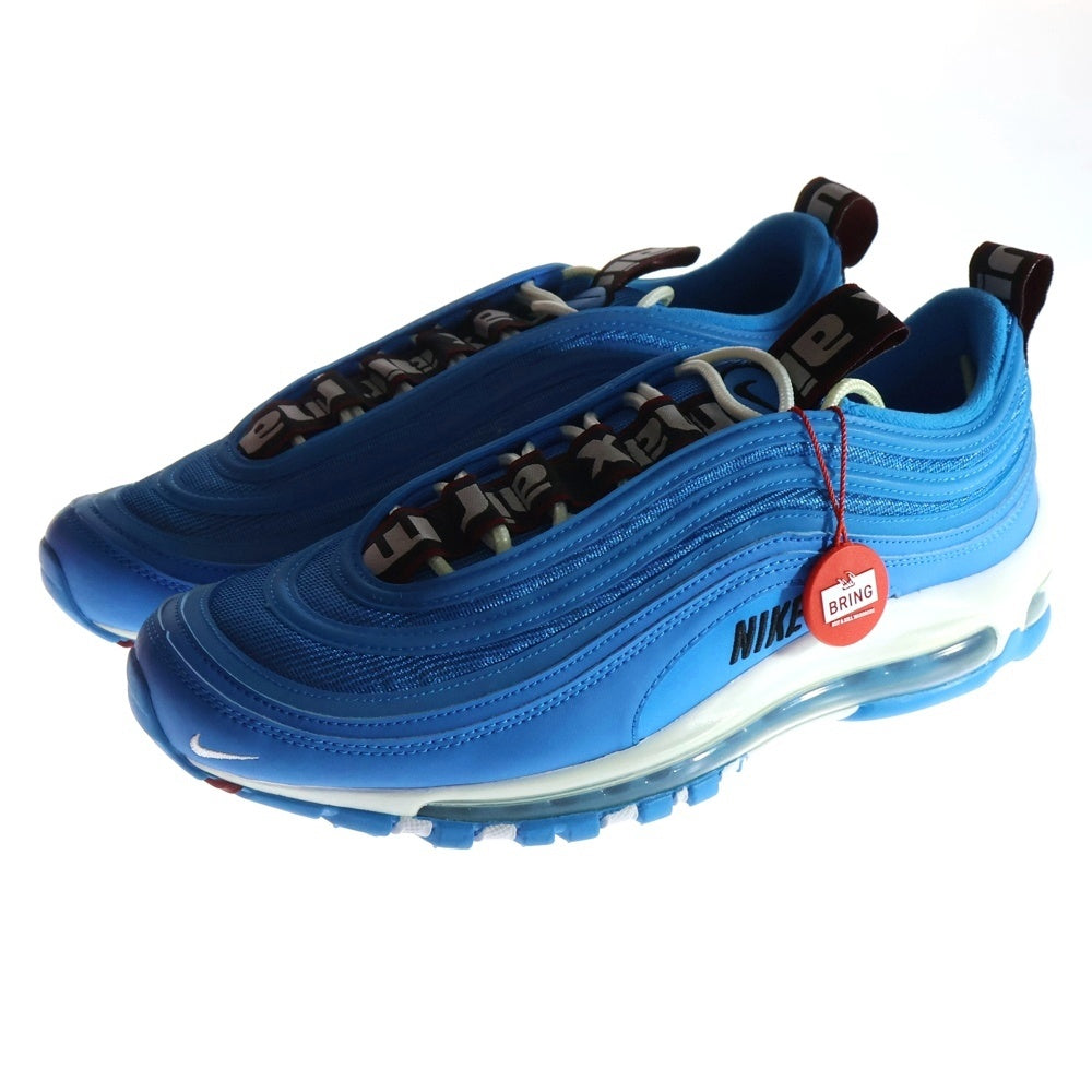 NIKE(ナイキ) AIR MAX 97 PREMIUM BLUE HERO 312834-401 エアマックス 97 プレミアムブルーヒーロー ローカットスニーカー ブルー/ホワイト US10/28.0cm