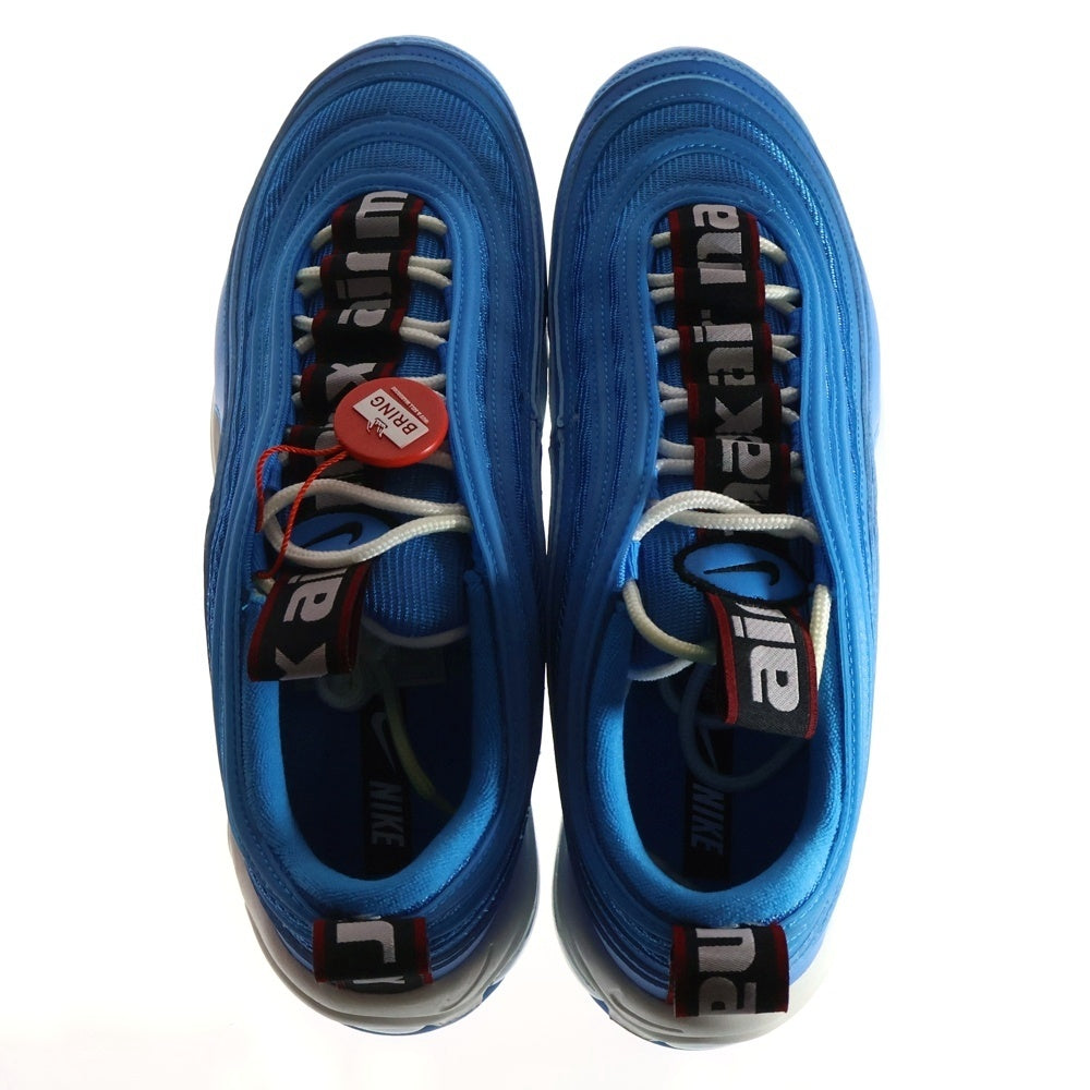 NIKE(ナイキ) AIR MAX 97 PREMIUM BLUE HERO 312834-401 エアマックス 97 プレミアムブルーヒーロー ローカットスニーカー ブルー/ホワイト US10/28.0cm