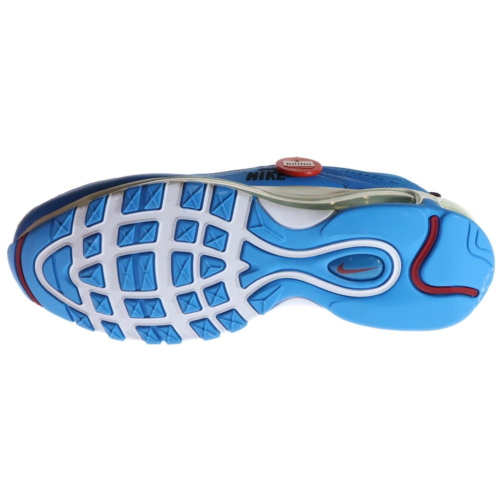 NIKE(ナイキ) AIR MAX 97 PREMIUM BLUE HERO 312834-401 エアマックス 97 プレミアムブルーヒーロー ローカットスニーカー ブルー/ホワイト US10/28.0cm