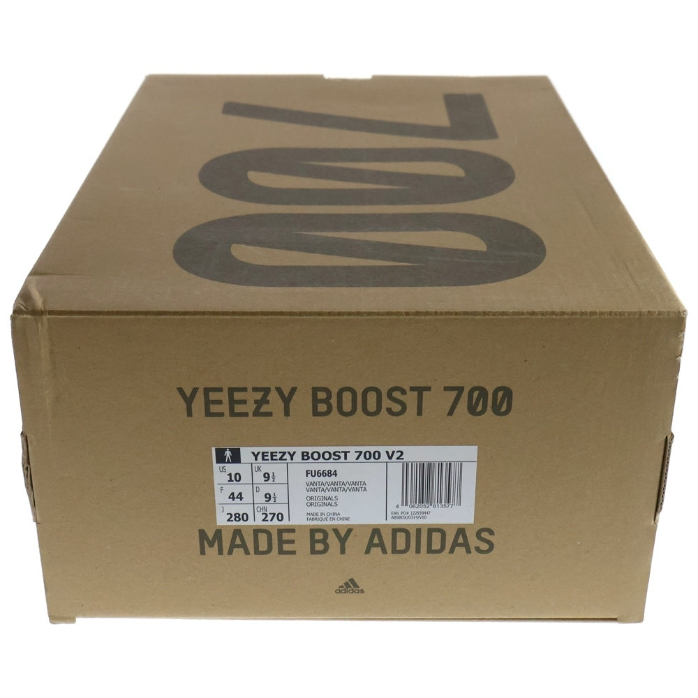 adidas YEEZY(アディダス イージー) YEEZY BOOST 700V2 VANTA FU6684 イージーブースト700V2 ヴェンタ ローカットスニーカー ブラック US10/28cm