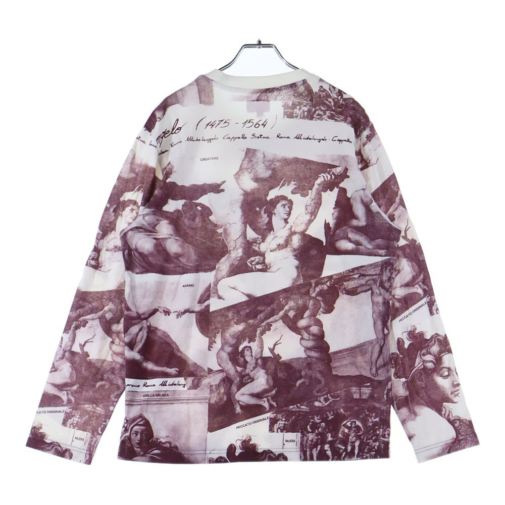 SUPREME(シュプリーム) 17AW Michelangelo L/S Top ミケランジェロ 長袖Tシャツ ロングスリーブカットソー ボルドー