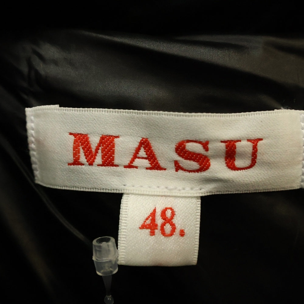 MASU(エムエーエスユー) 24AW FALLING BALLOON DOWN VEST GRAPHIC BY VERDY バルーンダウンベスト ブラック MPFW-VT0124