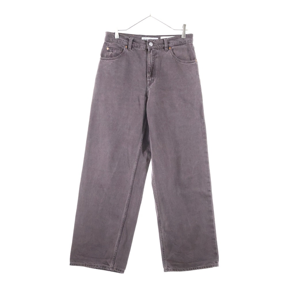 OUR LEGACY(アワーレガシー) VAST CUT DENIM ROYAL BROWN OVERDYE バストカット デニム ロイヤルブラウンオーバーダイ ブラウン M2255VCR