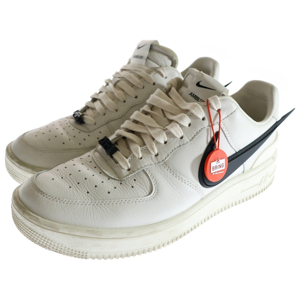 NIKE(ナイキ) ×AMBUSH AIR FORCE 1 LOW PHANTOM DV3464-002 ×アンブッシュ エアフォース1 ファントム ローカットスニーカー ホワイト/ブラック US10.5/28.5cm