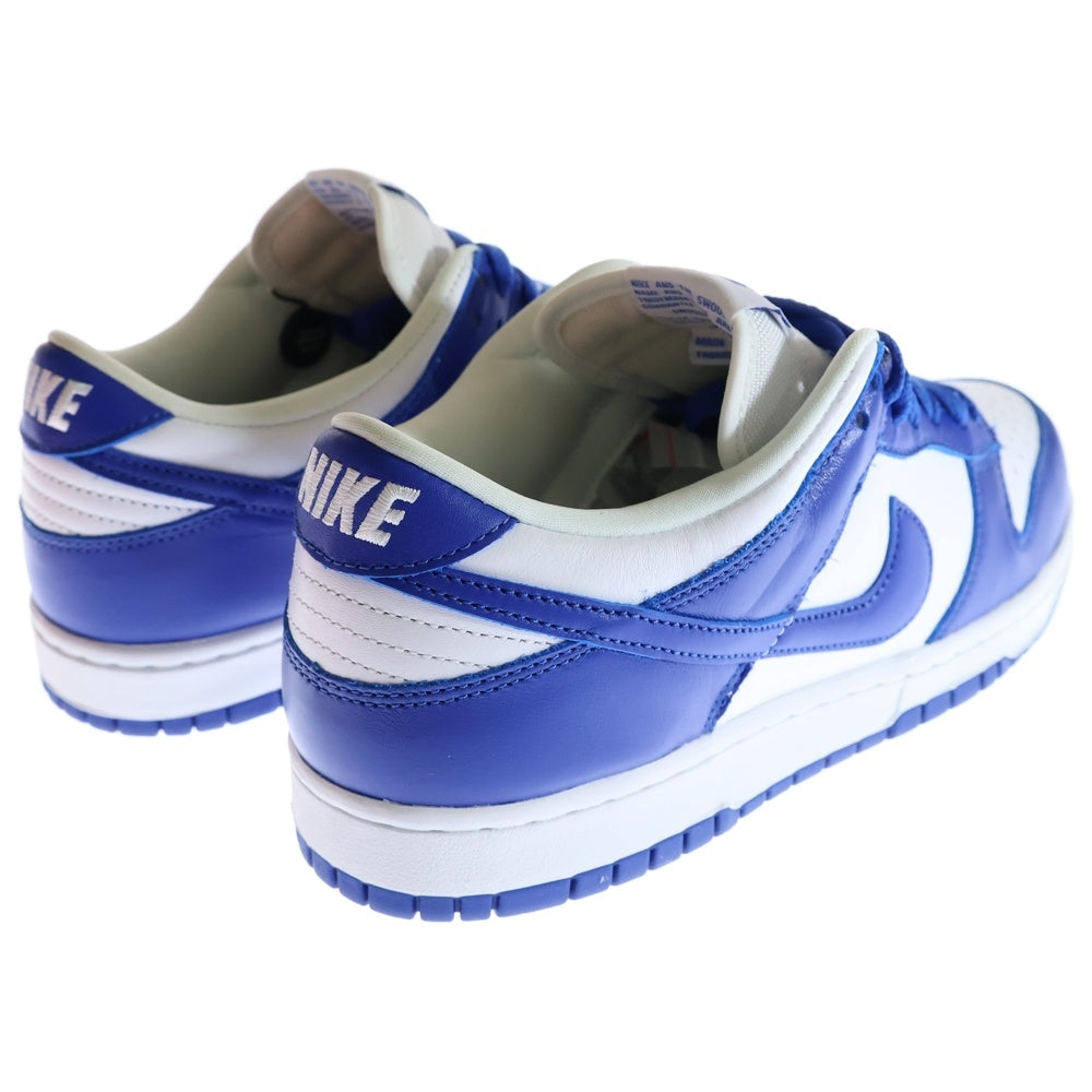 NIKE(ナイキ) DUNK LOW SP Varsity Royal/Kentucky CU1726-100 ダンク ロー SP バーシティロイヤル/ケンタッキー ローカットスニーカー ホワイト/ブルー US10.5/28.5cm