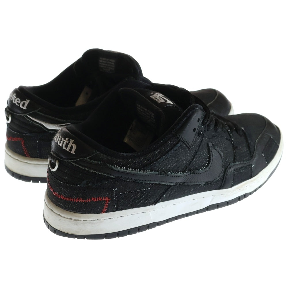 NIKE(ナイキ) ×Wasted Youth DUNK LOW PRO QS DD8386-001 ウェイステッドユース ダンク ローカットスニーカー ブラック US11/29cm
