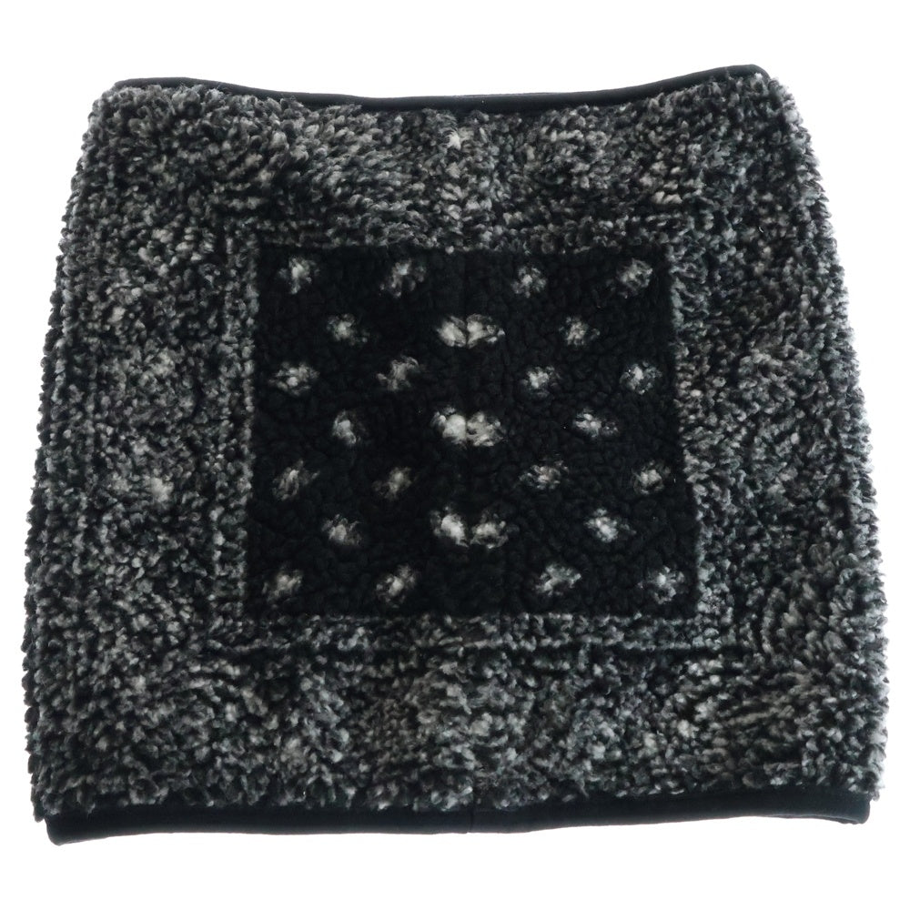 SUPREME(シュプリーム) 19AW Bandana Fleece Neck Gaiter バンダナ フリース ネックゲイター ブラック