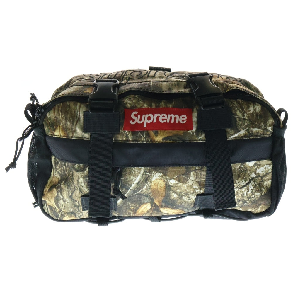 SUPREME(シュプリーム) 19AW Waist Bag Real Tree Camo ツリーカモ ウエスト バッグ ポーチ ボディバッグ ブラウン
