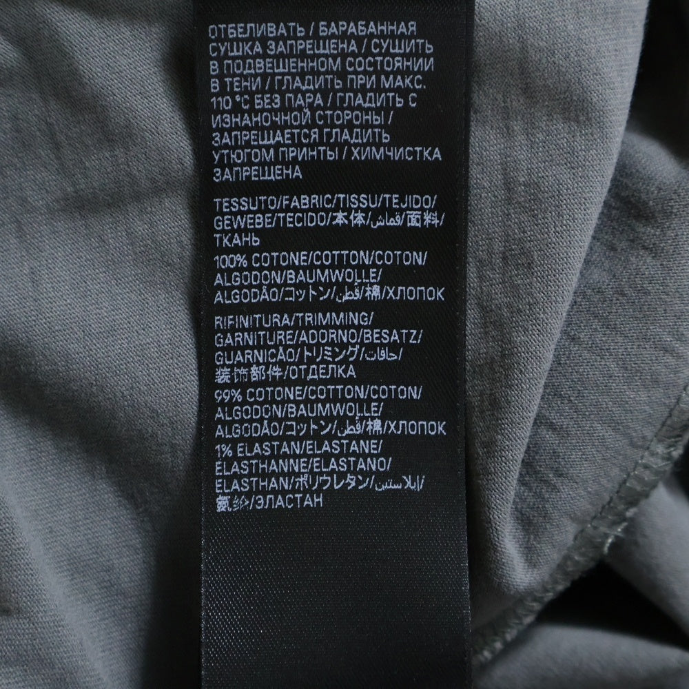 BALENCIAGA(バレンシアガ) 25SS HUMAN BEING ヒューマンビーング ダメージ加工Tシャツ 半袖カットソー グレー 824285 TSVV1