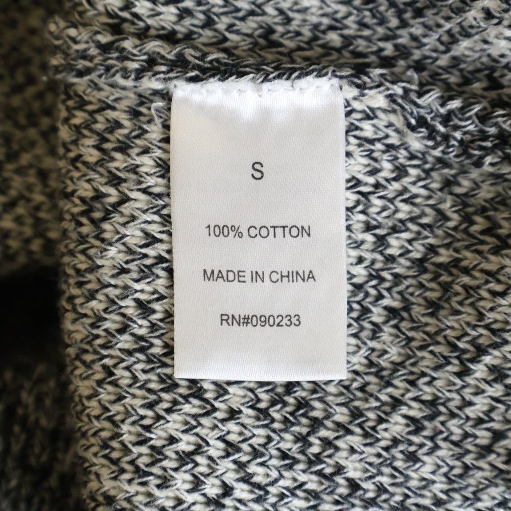 ESSENTIALS FEAR OF GOD(エッセンシャル フィアオブゴッド) FRONT LOGO KNIT フロントロゴ ニットセーター グレー RN090233