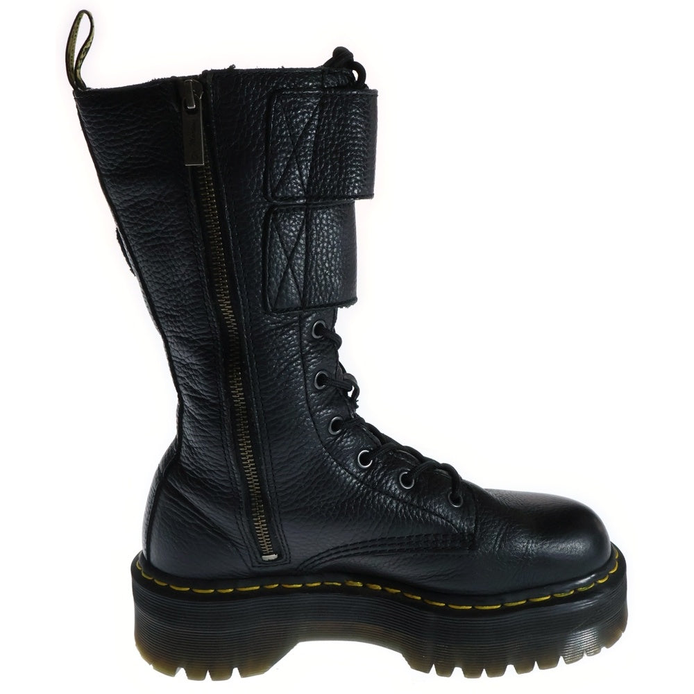 Dr.Martens(ドクターマーチン) JAGGER ジャガー サイドジップ ロングブーツ ブラック レディース 22571001 UK5