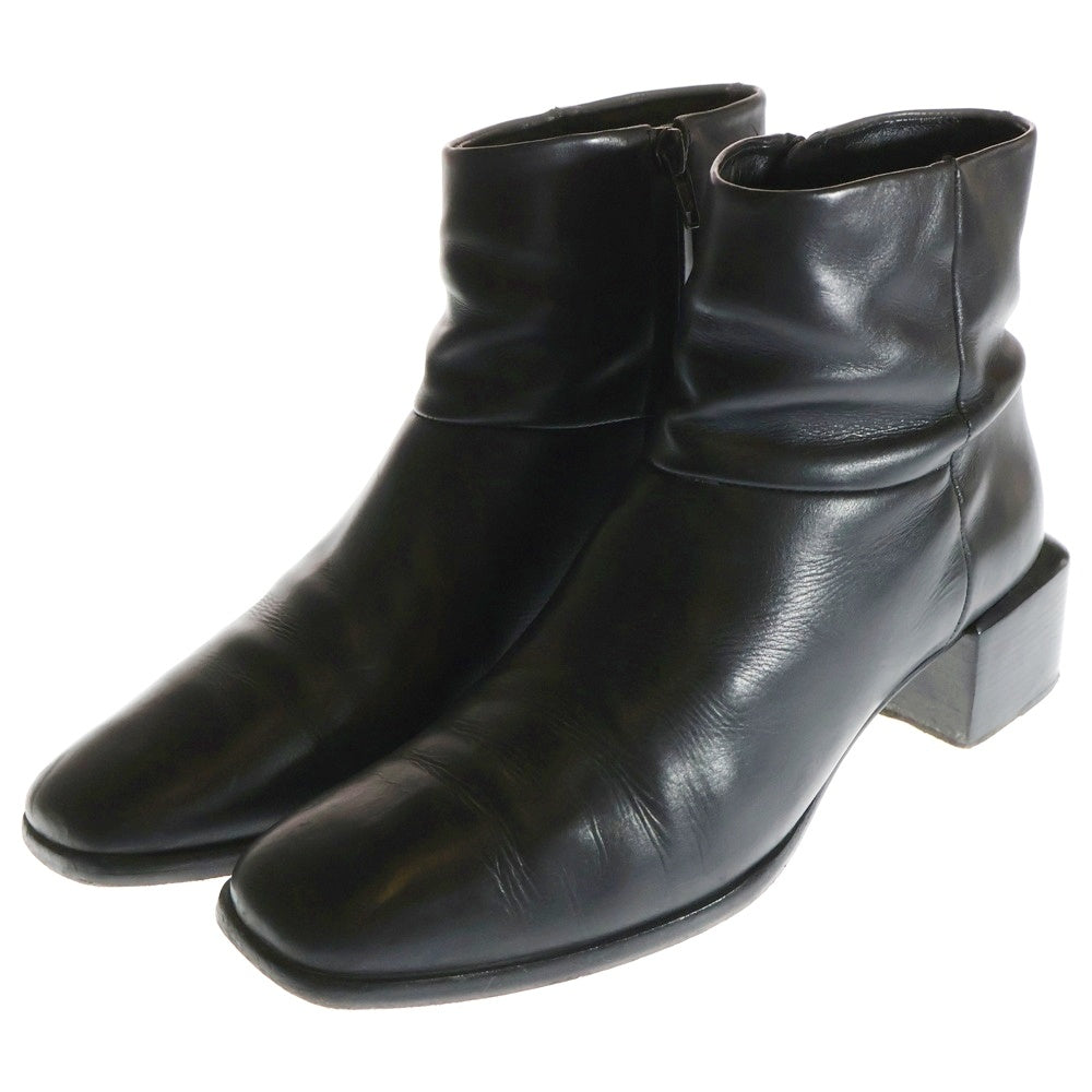 COLE HAAN(コール ハーン) ハイカット レザーショートブーツ ブラック F8984