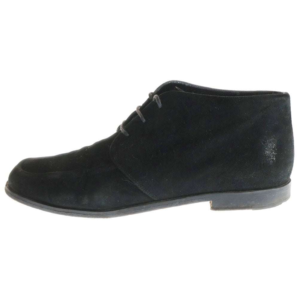 COLE HAAN(コール ハーン) スエードチャッカブーツ レースアップ シューズ ブラック F7353
