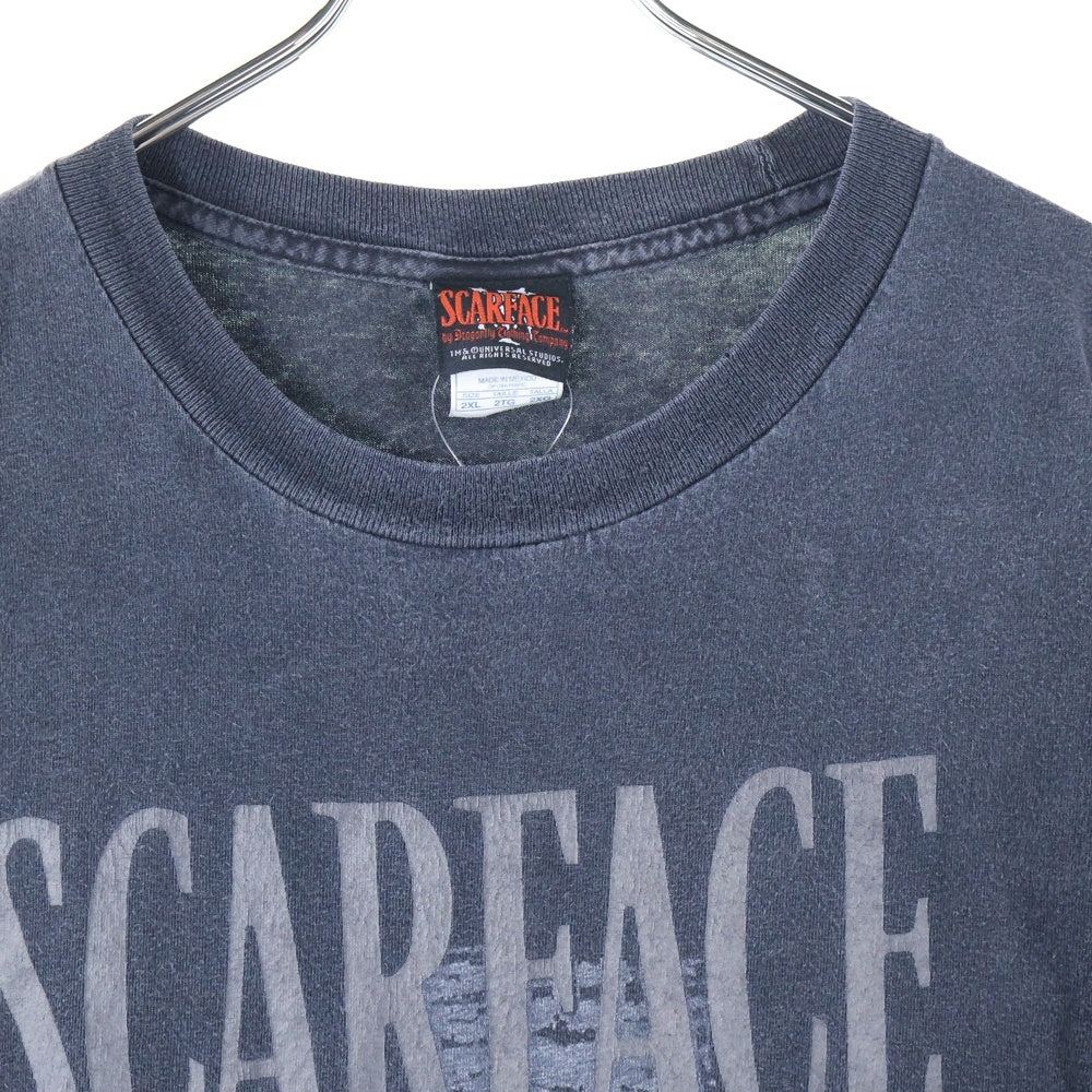 VINTAGE(ヴィンテージ) 90s Scarface Movie Tee スカーフェイス ムービー半袖Tシャツ カットソー ブラック