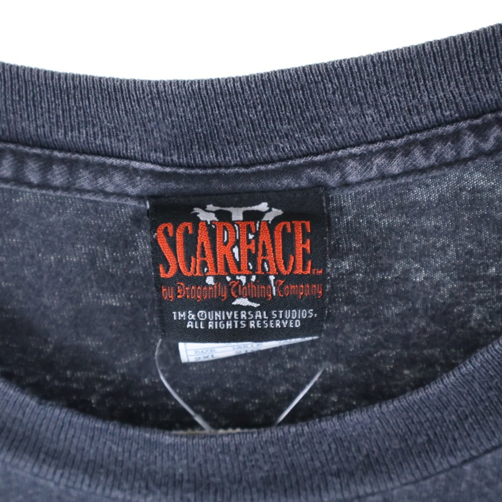 VINTAGE(ヴィンテージ) 90s Scarface Movie Tee スカーフェイス ムービー半袖Tシャツ カットソー ブラック