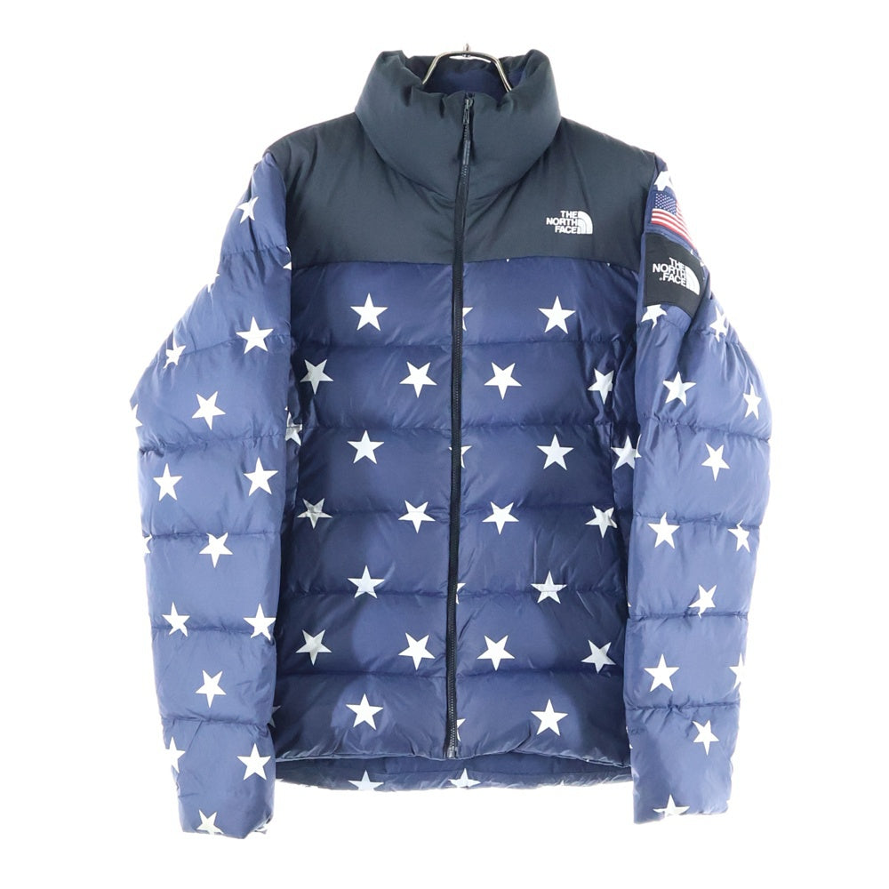 THE NORTH FACE(ザノースフェイス) W IC NUPTSE JACKET スター総柄ヌプシダウンジャケット NF0A3BZE
