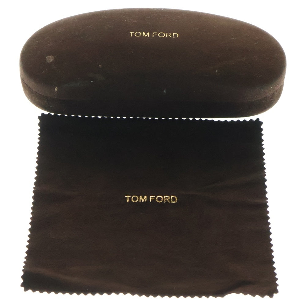 TOM FORD(トムフォード) Tバー ウェリントンサングラス アイウェア メガネ ブラウン 眼鏡 TF5148 度入り