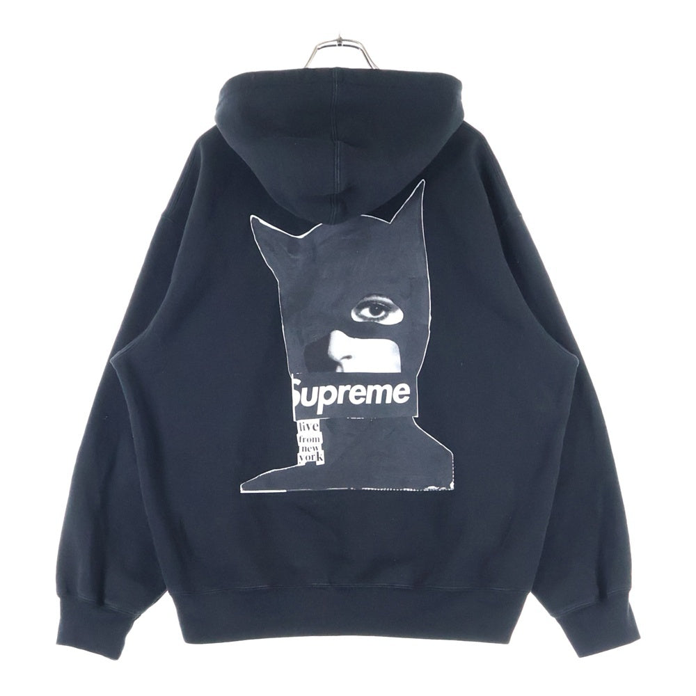 SUPREME(シュプリーム) 23AW Catwoman Hooded Sweatshirt キャットウーマンフードスウェットパーカー ブラック