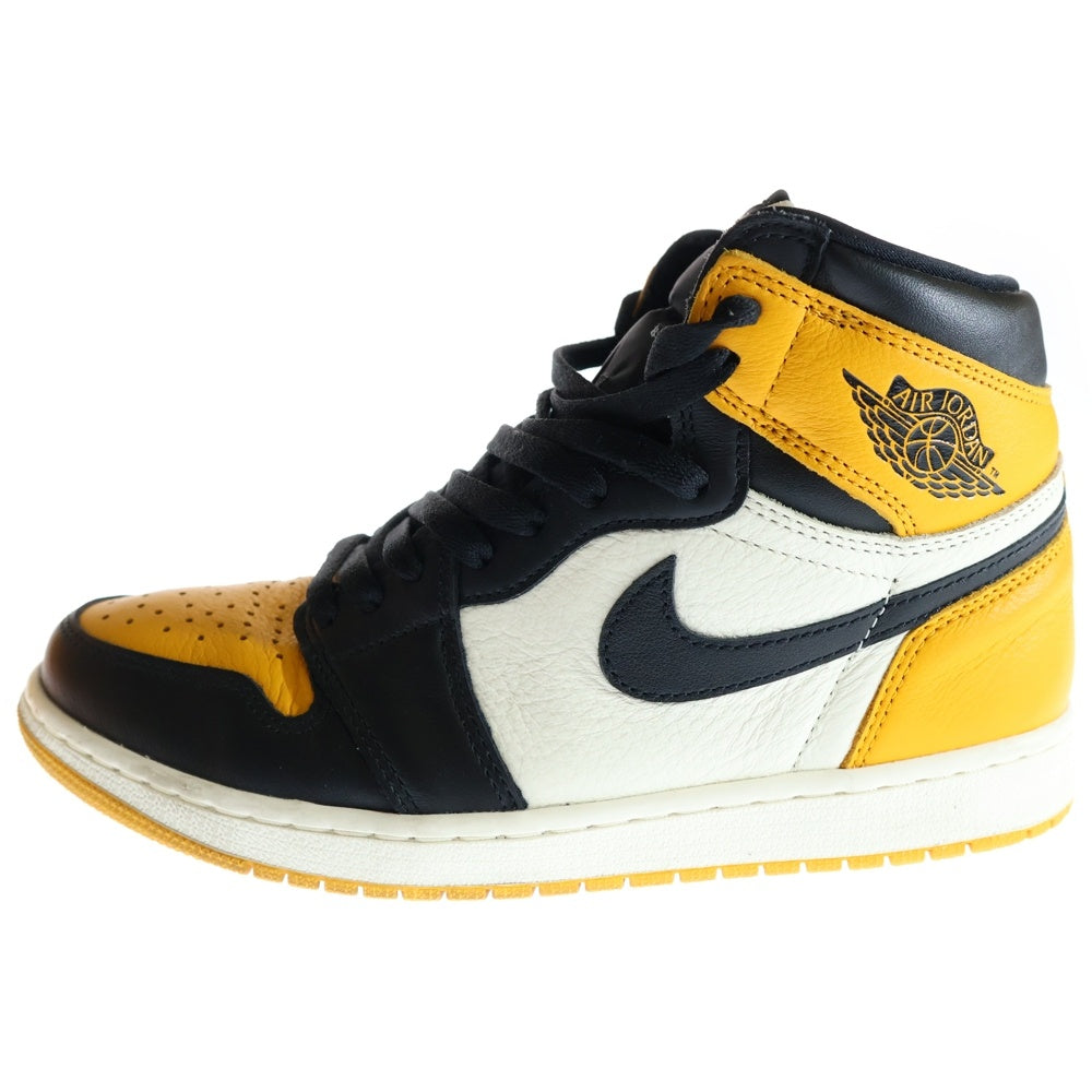 NIKE(ナイキ) AIR JORDAN 1 RETRO HIGH OG TAXI 555088-711 エアジョーダン1 タクシー ハイカットスニーカー イエロー/ブラック US9.5/27.0cm