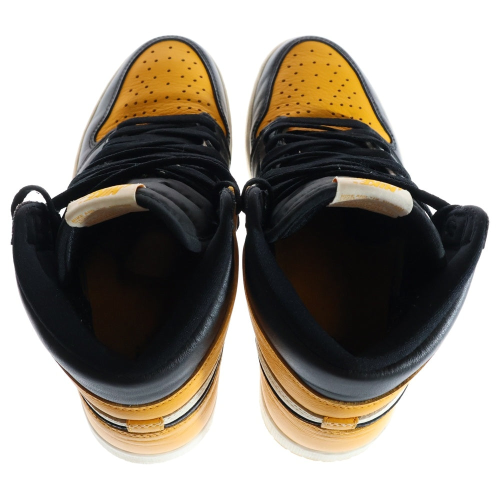 NIKE(ナイキ) AIR JORDAN 1 RETRO HIGH OG TAXI 555088-711 エアジョーダン1 タクシー ハイカットスニーカー イエロー/ブラック US9.5/27.0cm