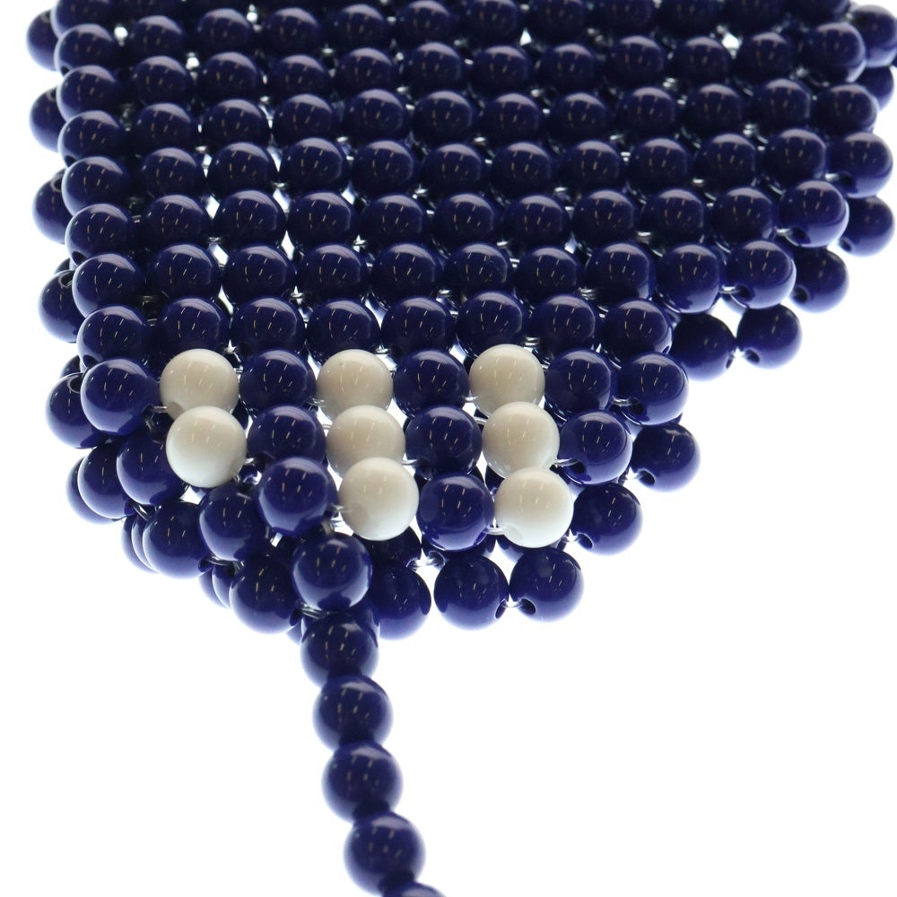 HUMAN MADE(ヒューマンメイド) HEART BEADED BAG ハート ビーズ バッグ ブルー