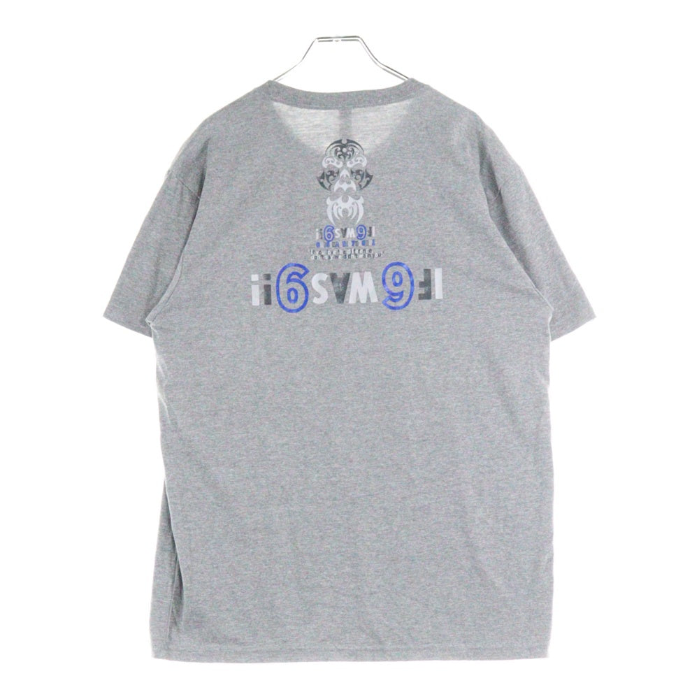 TENDERLOIN(テンダーロイン) 22SS TEE 2A フロントロゴプリント 半袖Tシャツカットソー グレー