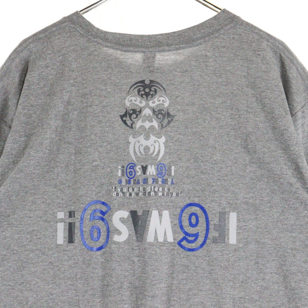 TENDERLOIN(テンダーロイン) 22SS TEE 2B フロントロゴプリント 半袖Tシャツカットソー グレー