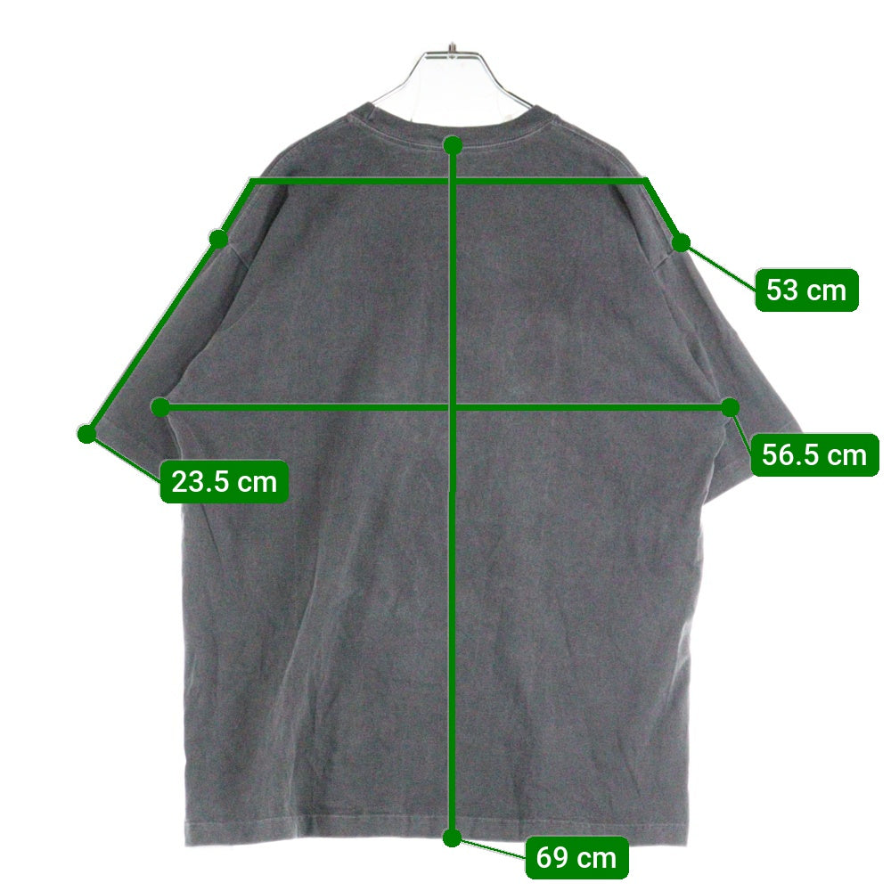 NEIGHBORHOOD(ネイバーフッド) 25SS NH TEE フロントロゴ 半袖Tシャツカットソー チャコールグレー 251PCNH-LT01