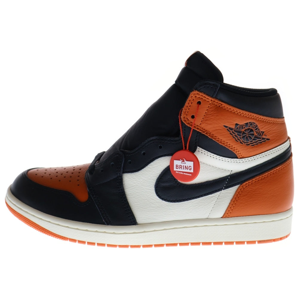 NIKE(ナイキ) AIR JORDAN 1 RETRO HIGH OG Shattered Backboard DZ5485-008 エア ジョーダン 1 レトロ シャッタードバックボード ハイカットスニーカー US10.5/28.5cm