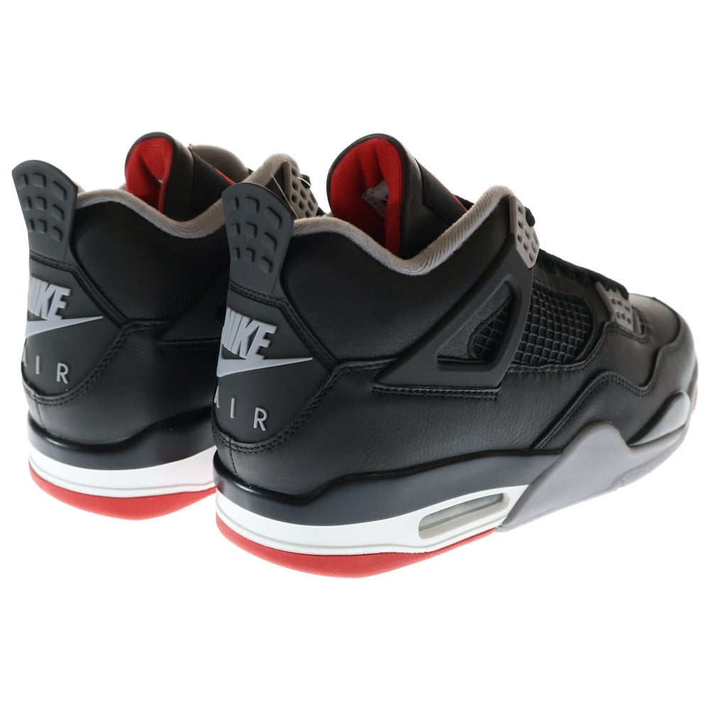 NIKE(ナイキ) AIR JORDAN 4 Retro Bred Reimagined FV5029‐006 エアジョーダン4 ブレッド リイマジンド ハイカットスニーカー ブラック US10.5/28.5cm