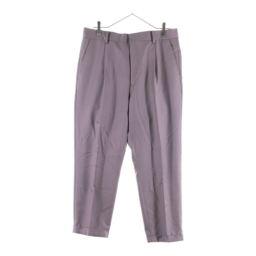 WACKO MARIA(ワコマリア) Ermenegildo Zegna PLEATED TROUSERS プリーツ スラックス パンツ パープル