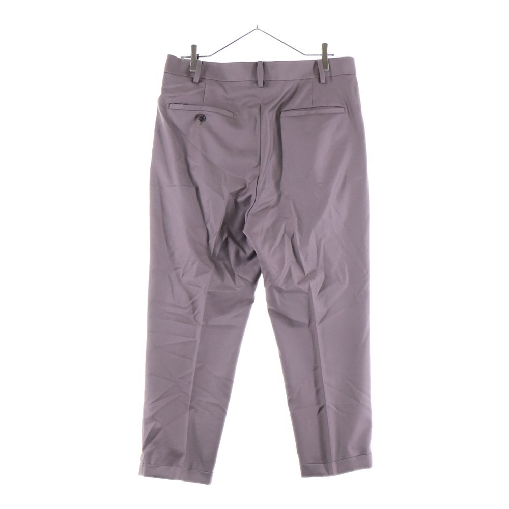 WACKO MARIA(ワコマリア) Ermenegildo Zegna PLEATED TROUSERS プリーツ スラックス パンツ パープル