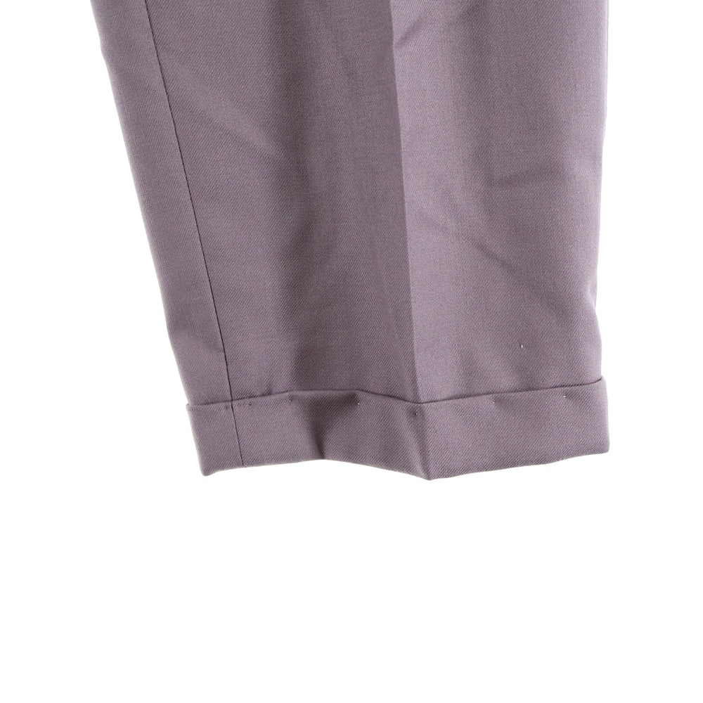 WACKO MARIA(ワコマリア) Ermenegildo Zegna PLEATED TROUSERS プリーツ スラックス パンツ パープル